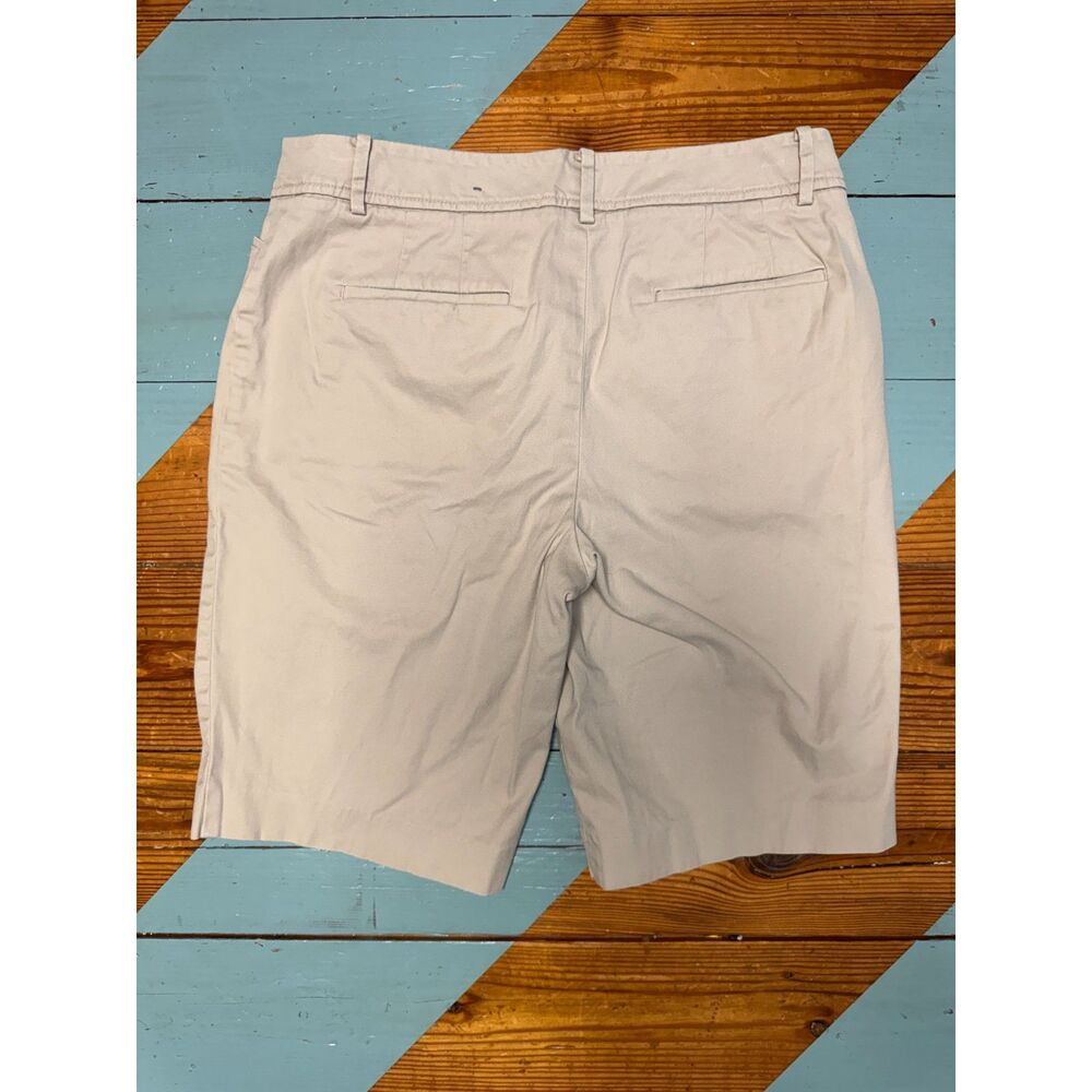Talbots Perfect Short Women’s Size 6 Beige Khaki Bermuda Walking Shorts - Picture 5 of 6